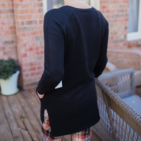 Long Sleeve Tunic Sweater - Picture 3 of 9